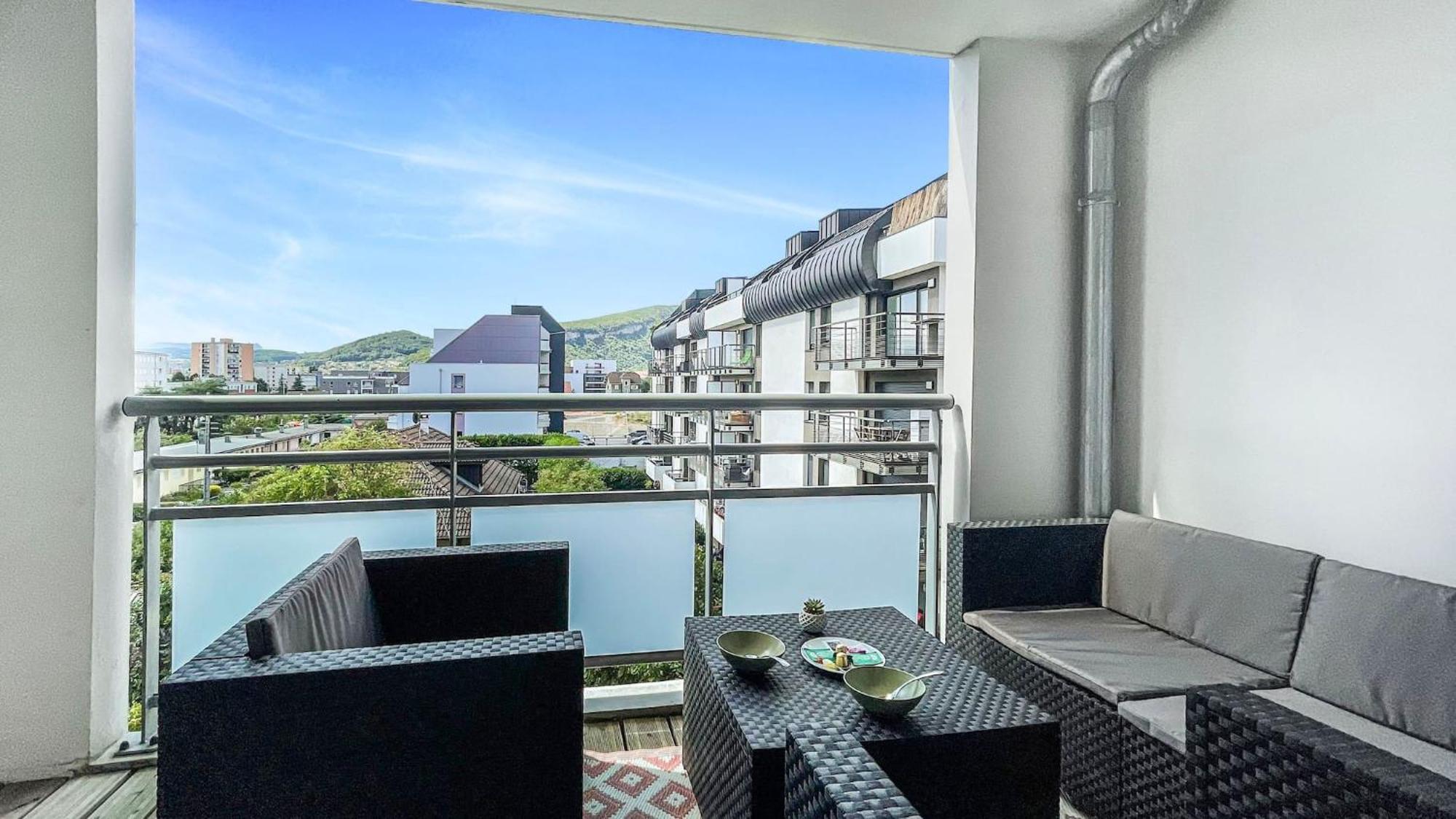 Homey Chloe - New - Parking Gratuit - Balcon Prive - Proche Geneve Annemasse Exterior foto